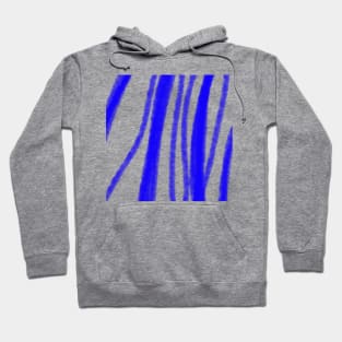 blue watercolor abstract texture pattern Hoodie